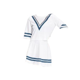 SKCU019 custom-made short-sleeved cheerleading uniform style Customized football baby cheerleading uniform style Fashionable cheerleading uniform style Cheerleading uniform manufacturer SKCU019 custom-made short-sleeved cheerleading uniform style Customized football baby cheerleading uniform style Fashionable cheerleading uniform style Cheerleading uniform manufacturer